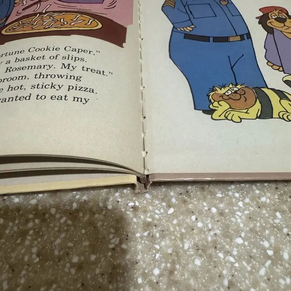 Vintage Hong Kong Phooey Hardcover Kids Children Book Hanna-Barbera Cartoon 1981